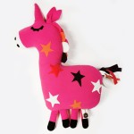 przytulanka - poduszka Różowy jednorożec